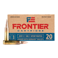 Ammo Inc Match .223 Remington 68 gr BTHP 20rds Rifle Ammo for Target Precision - 223068BTHPA20