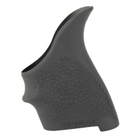 Hogue Handall Beavertail Grip Sleeve Fits Smith & Wesson M&P Shield, Slate Gray - Precision Fit - 18402