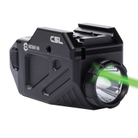 Viridian C5L Tactical Light and Green Laser Combo - 650 lm Compact - 930-0027