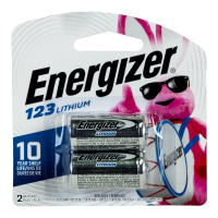 Energizer Lithium Specialty 123 3V 2pk - EL123APB2