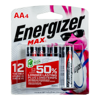 Energizer Max ALK AA 4pk - E91BP-4