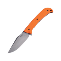 Hogue Extrak Fixed Knife Clip Point Orange - Reliable for Outdoor Use - 35860