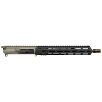 Q LLC Sugar Weasel .223 Remington Upper with 13" Barrel, Black, Tan - ACCSW55613INUPPER