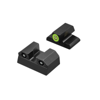 XS Sights R3D 2.0 Night Sight Set - Front/Rear Green/Green Illuminated for Enhanced Shooting Accuracy - HK-R201P-6G