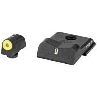 XS Sights DXT2 Big Dot Tritium Front White Stripe Rear Night Sight Set For Smith & Wesson M&P Shield EZ 380 - SW-0031S-5Y