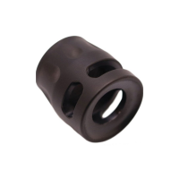 True Precision S-Type Micro Compensator 1/2-28, Black - Optimized for Accuracy and Performance - TP-SMICRO-BC