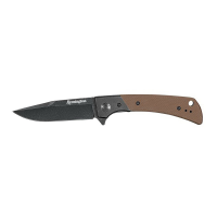 Remington Everyday Carry Folding Knife, Black and Tan for Versatile Use - 15667