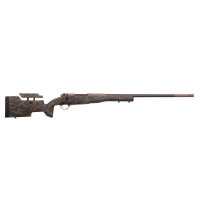 Weatherby Mark V Accumark Elite .257 Weatherby Mag Bolt Action LH Rifle, Brown Sponge Pattern Accent - MAE01N257WL8B