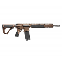 Daniel Defense M4A1 MIL SPEC+ Rifle, Cerakote Brown - 02-088-15126-011