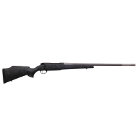 Weatherby Mark V Accumark .257 Weatherby Mag Bolt Action LH Rifle, Matte Gel Coated Black - MAM01N257WL8B