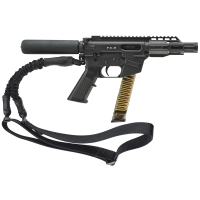 Freedom Ordnance 9mm AR Pistol with 4" Barrel, Black - FX9P4T