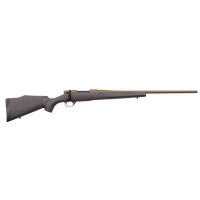 Weatherby Vanguard Weatherguard .270 Win Bolt Action Rifle, Black with Bronze Webbing - VWB270NR4T