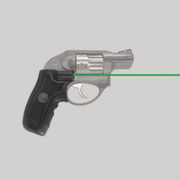 Crimson Trace Front Replacement Green Laser Grip for Ruger LCR Pistols and LCRX Revolvers, Black - LG415G