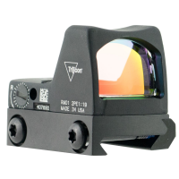 Trijicon RMR Type 2 1x Reflex Red Dot Sight, Illuminated 3.25 MOA Dot, Matte Black - 700601