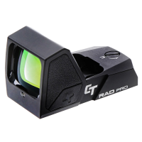 Crimson Trace Corporation RAD Pro, Red Dot, Open Reflex Sight, Black, 3 MOA