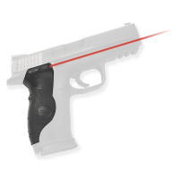 Crimson Trace Rear Activation Laser Grip for Smith & Wesson M&P Full Size Pistols, Black - LG-660