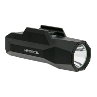 Inforce Wild 2 LED Weapon Light, Black - WLD2-05-1