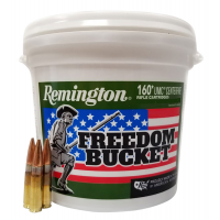 Remington UMC Freedom Bucket 150 gr FMJ 300 Blackout Ammunition, 160 Rounds - L300AAC2BC