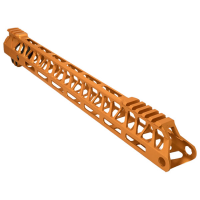 Timber Creek Enforcer Ultralight 15" M-LOK Handguard, Orange - UL E15 HG OA