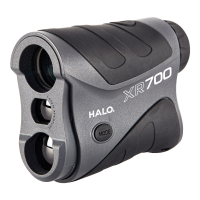 Halo Optics XR700, Rangefinder, 6X Magnification, 22mm Objective, Matte Finish, Black