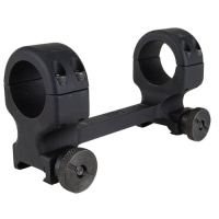 DNZ Freedom Reaper Picatinny Rail 1 inch X-High Aluminum Precisioned Scope Tube, Matte Black - 111PT