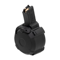 Magpul PMAG D-50 MP5 9mm 50 Round Drum Magazine, Black - MAG1181-BLK