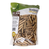 Top Brass Premium Reconditioned .308 Win Unprimed Brass Cartridge Case, 250/pack - 8B308WINMY-250