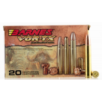 Barnes Bullets VOR-TX Safari 450 gr TSX Flat Base .458 Win Mag Ammo, 20/box - 22022