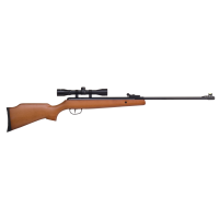 Crosman Optimus .177 Break Barrel Air Rifle w/ Scope, Brown - CO1K77X