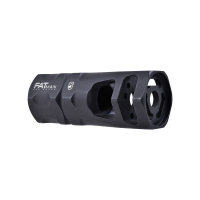 Phase 5 FATman Hex Brake 1/2"-28 tpi for AR-15, Black - FATman-9mm