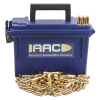 AAC .45 ACP Ammo 230 Grain FMJ 250rd With AAC Blue 30 Cal Ammo Can