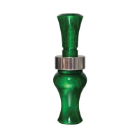 Echo Calls DRT Double Reed Duck Call, Green Pearl - 79021