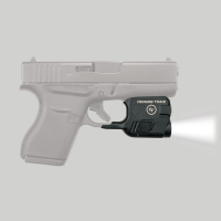 Crimson Trace Lightguard 100 lm White LED Tactical Weapon Light, Black for Glock G42 and G43 Pistols - LTG773