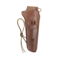 Hunter Company Cartridge Loop Leather OWB Holster Right 50, Antique Brown - 1095-50