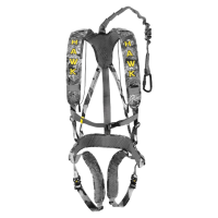 Hawk Elevate Lite Padded Nylon Harness - 300 lb Capacity, Chaos Black - HWK-HH200