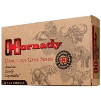 Hornady Dangerous Game 400 gr Solid .416 Rem Mag Ammo, 20/box - 82674