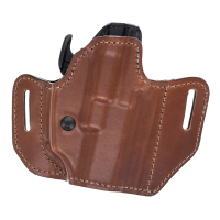 Bianchi Pro-Fit FN FNS Compact Leather OWB Holster Right 11, Tan - 31831