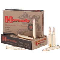 Hornady Dangerous Game 270 gr SP-RP Interlock .375 H&H Mag Ammo, 20/box - 8508