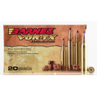 Barnes Bullets VOR-TX 165 gr Tipped TSX Boat Tail .300 Win Mag Ammo, 20/box - 21537