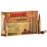 Barnes Bullets VOR-TX 180 gr Tipped TSX Boat Tail .300 Win Mag Ammo, 20/box - 21538