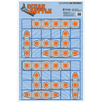 Action Target 23" x 35" Ocean Battle Target, 100/box - GS-OCEAN-100