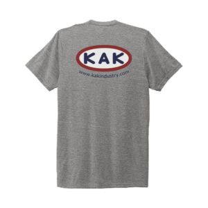 KAK Aluminum Grey Shirt - RWB Logo - KAK Industry