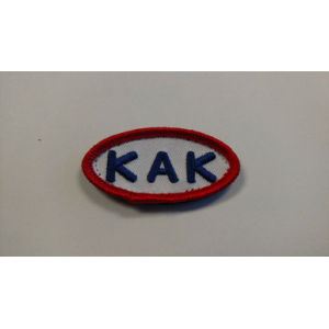 KAK PATCH SMALL RED WHITE AND BLUE - KAK Industry