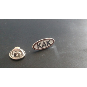 KAK Industry Small Lapel Pin - Red, White, and Blue - KAK Industry