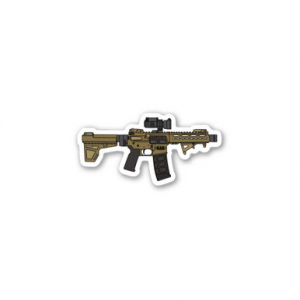 STICKER - KAK FDE AR15 - KAK Industry