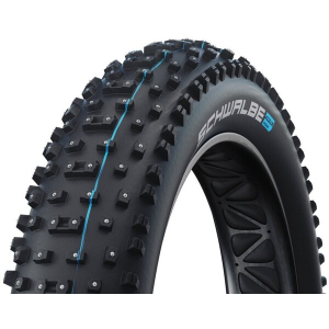 Schwalbe Al Mighty Tire - 26 x 4.8", Tubeless, Folding, Black, Evolution Line, Addix Speed Grip, Super Ground, E-25, Studded