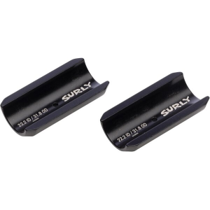 Surly Surly Handlebar Clamp Shim - 22.2mm to 31.8mm, Shim, Black - $12.99 at Angry Catfish Bicycle