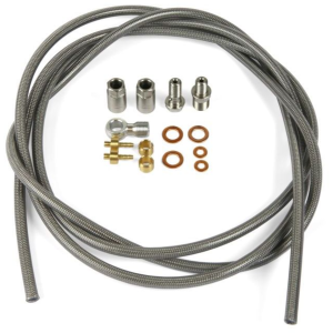 Hope S.S. Braided Hose Kit (Inc. Conn) Type 2