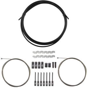 Origin8 Slick Compressionless 2x Gear Cable/Housing Kit