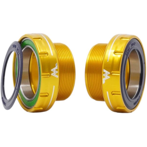 White Industries White Industries White Industries External BSA Bottom Brackets - 30mm Stainless Steel - Gold - $161.00 at Angry Catfish Bicycle
